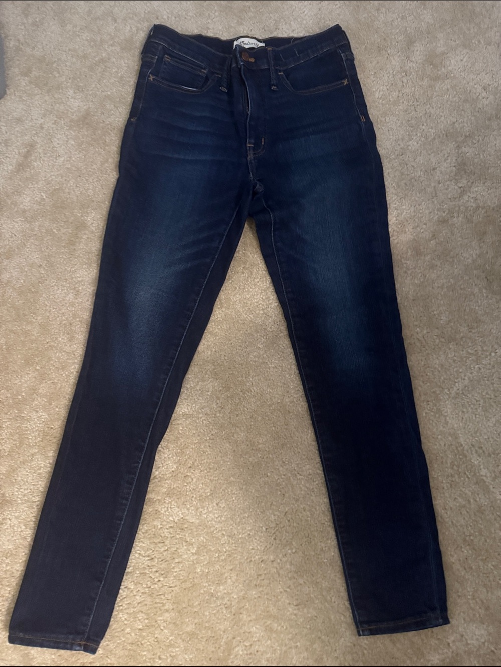 Madewell Dark Blue Denim Jeans